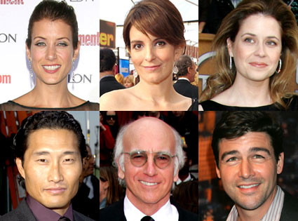 Kate Walsh, Tina Fey Tina Fey, Jenna Fisher, Daniel Dae Kim, Larry David, Kyle Chandler Kate Walsh, Tina Fey Tina Fey, Jenna Fisher, Daniel Dae Kim, Larry David, Kyle Chandler